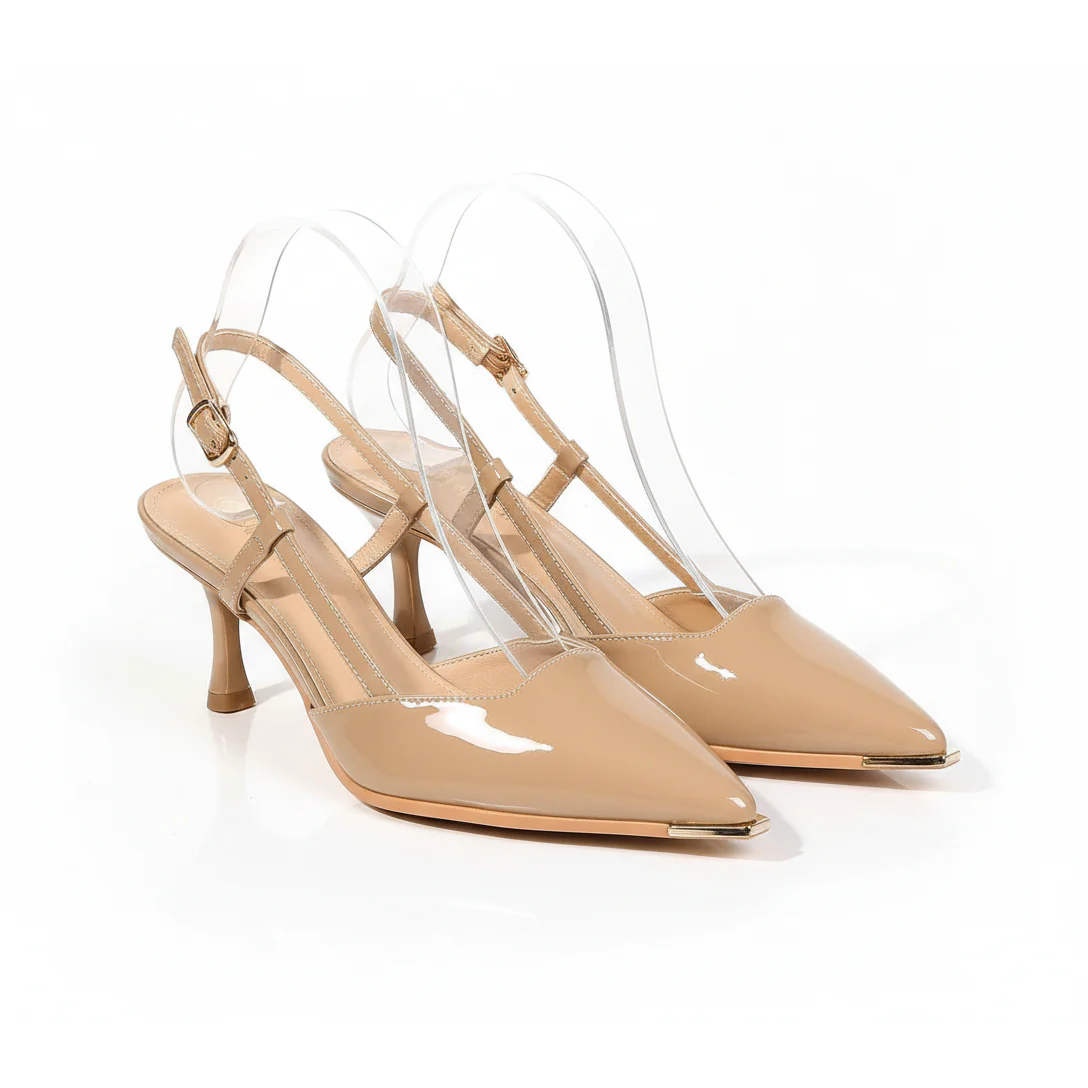 Women's Pointed-toe Stiletto Slingback High Heels
