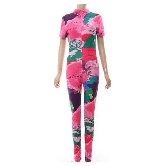 Women's sexy tight jumpsuit. - Image 2