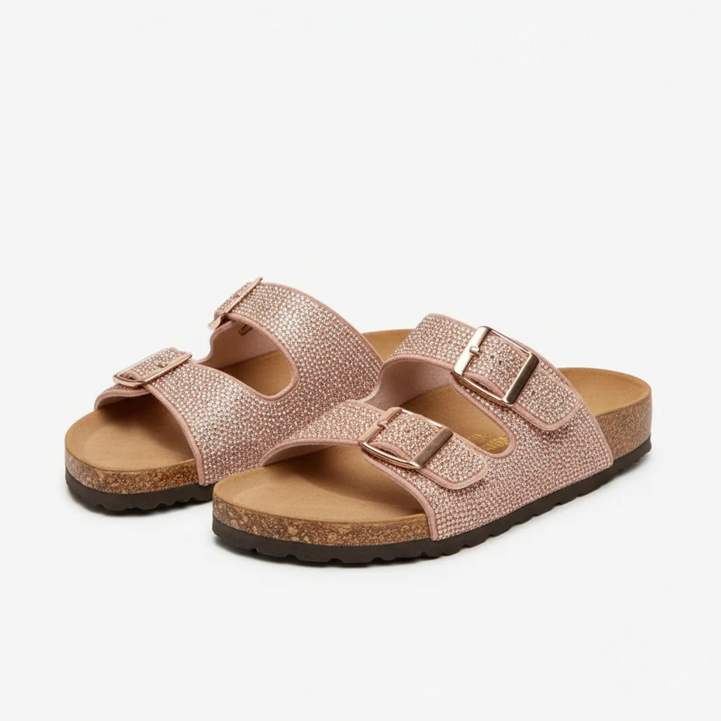 Women's Slides with buckles Juicy. - Image 2
