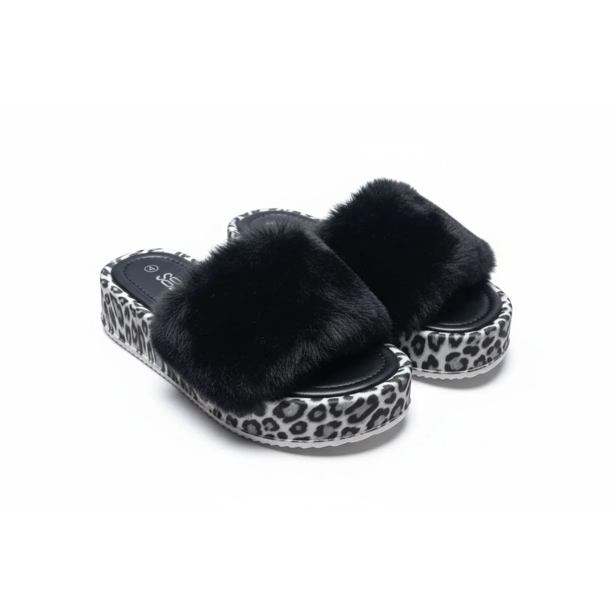 Women's Leopard Print Platform Slippers - Image 7