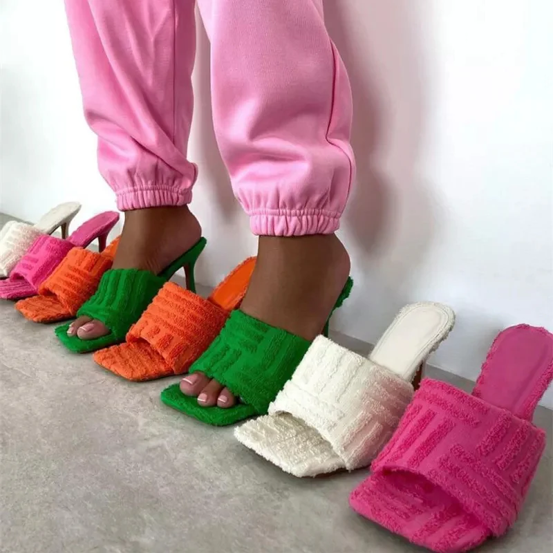 Womens sqaure toe sexy heel - Image 3