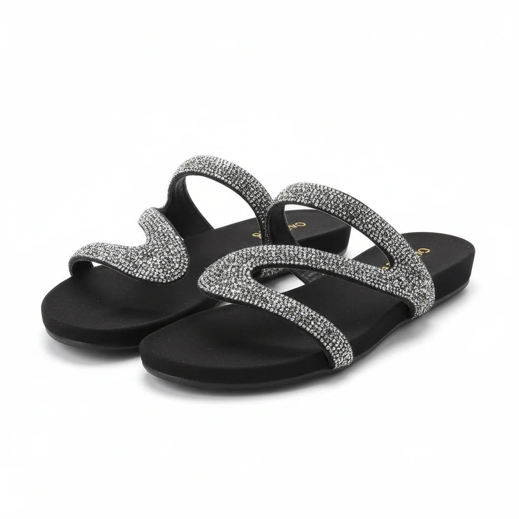 Z-Shaped Gliter Flipflop - Image 4