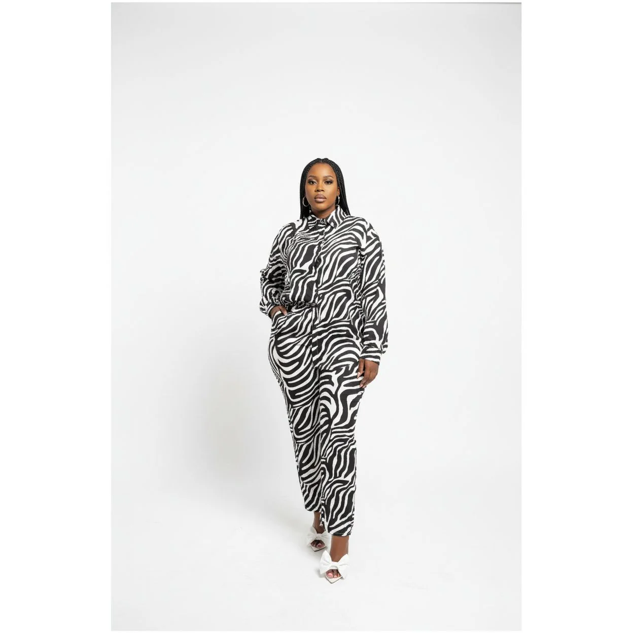 Zebra Print Casual Set - Image 5