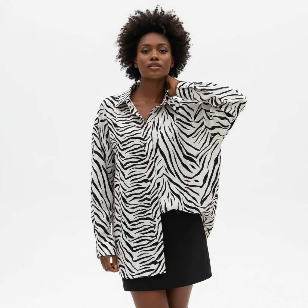 Zebra Print Shirt - Image 3
